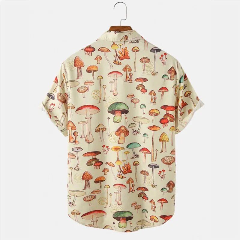 Men's summer shirt with cartoon print – Oscar