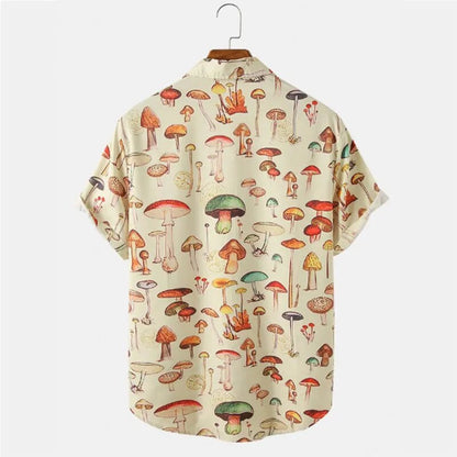 Men's summer shirt with cartoon print – Oscar