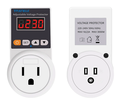 Automatic Voltage Protector Socket with Adjustable Settings – VoltGuard
