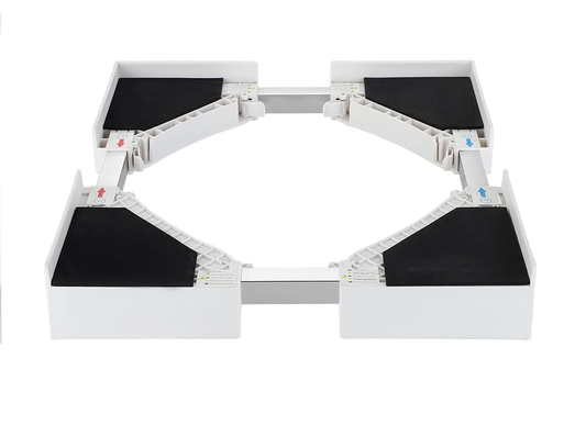 Adjustable universal stacking kit for washing machine and tumble dryer