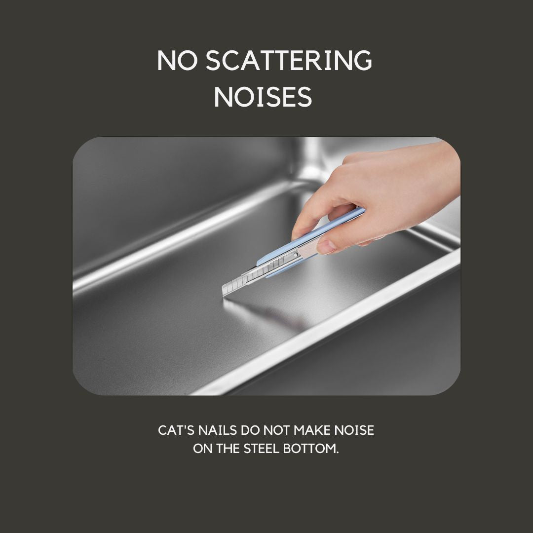 Stainless Steel Litter Box – SteelClean