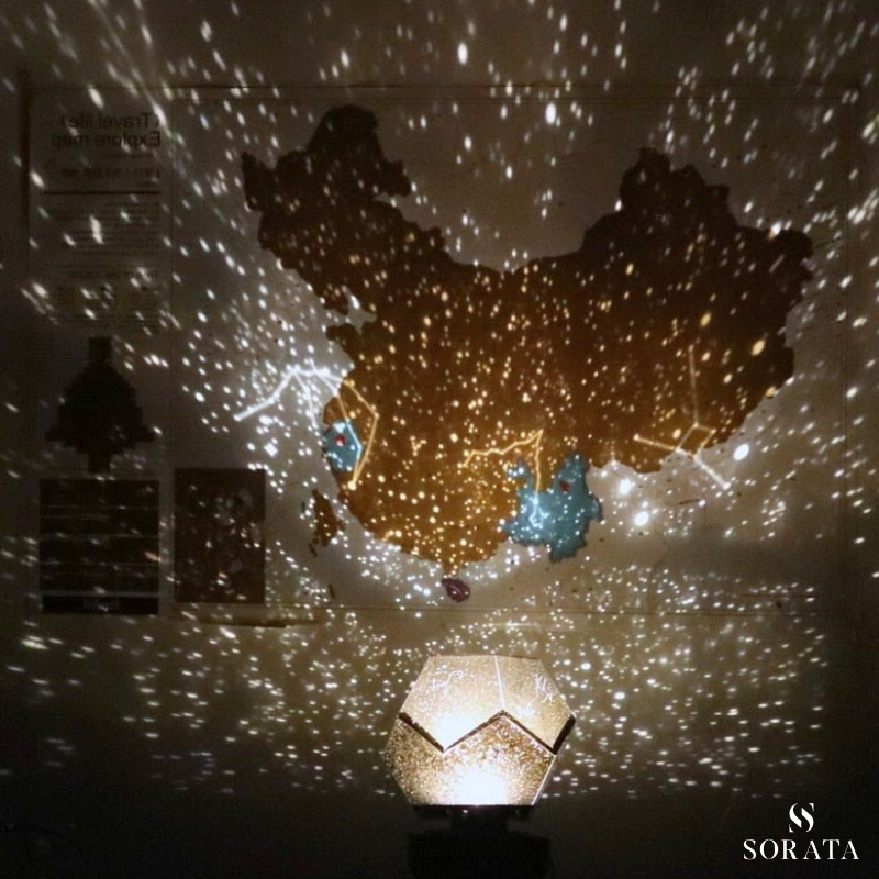 Starry Sky Projector Lamp with Magical Light Show - Lunexa