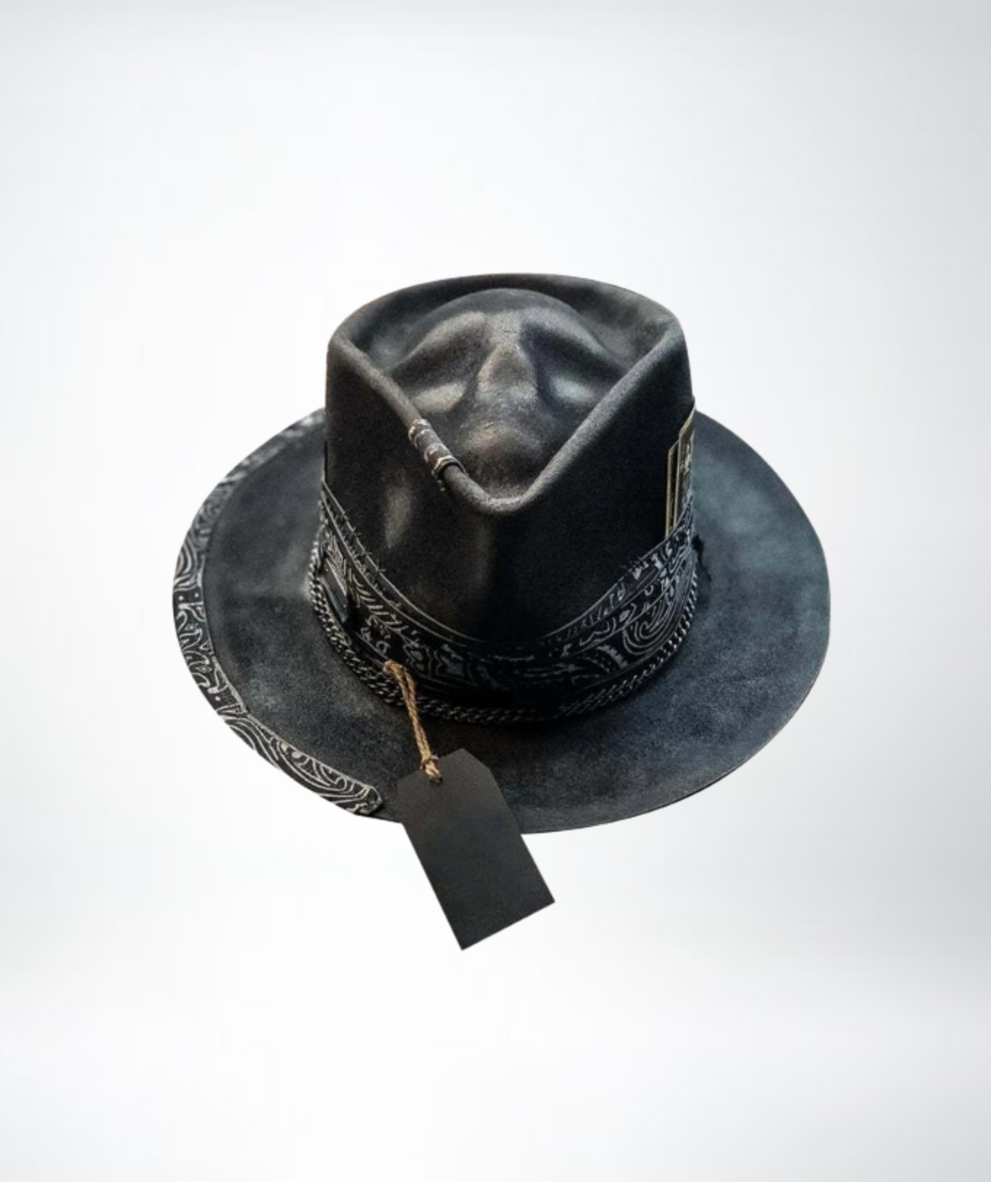 Handmade Skull Hat - Raven