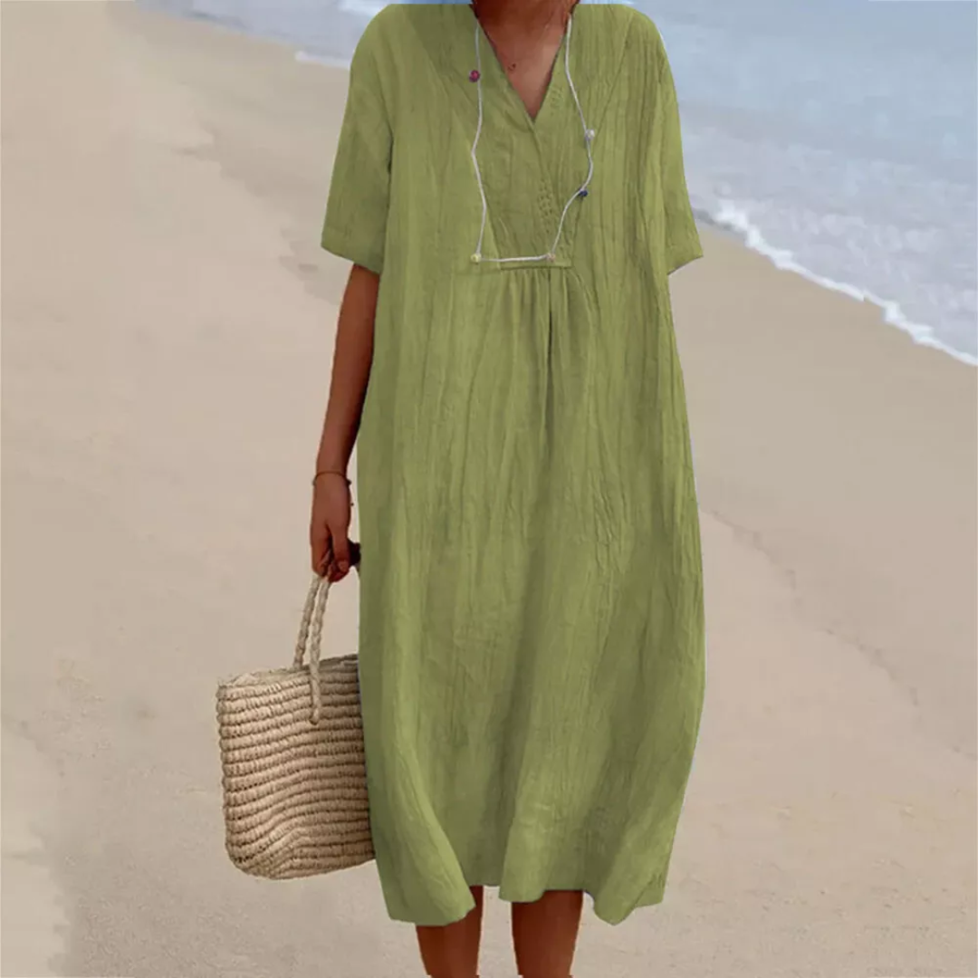 Casual Loose Summer Dress - Lucia