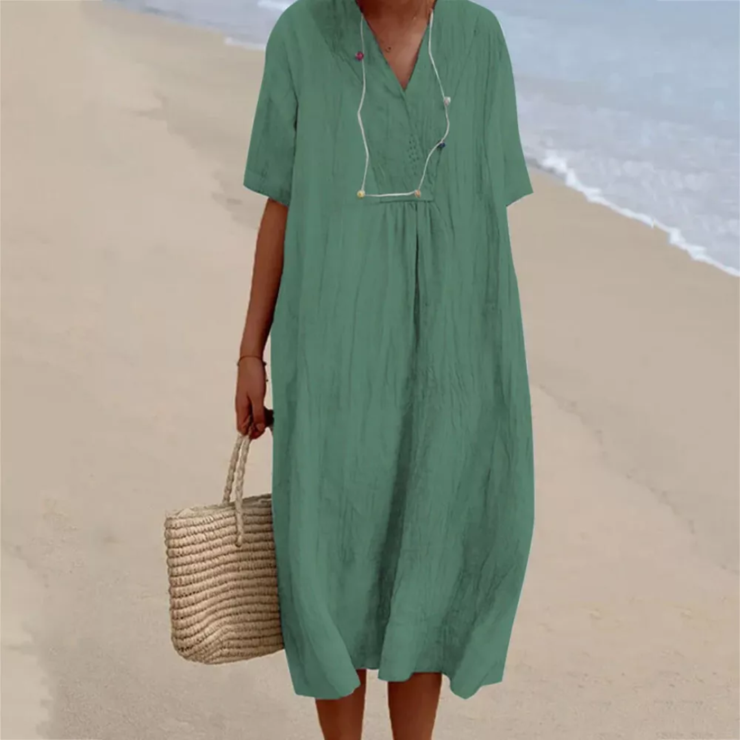 Casual Loose Summer Dress - Lucia