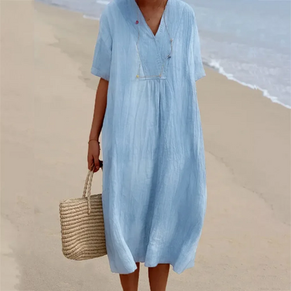 Casual Loose Summer Dress - Lucia