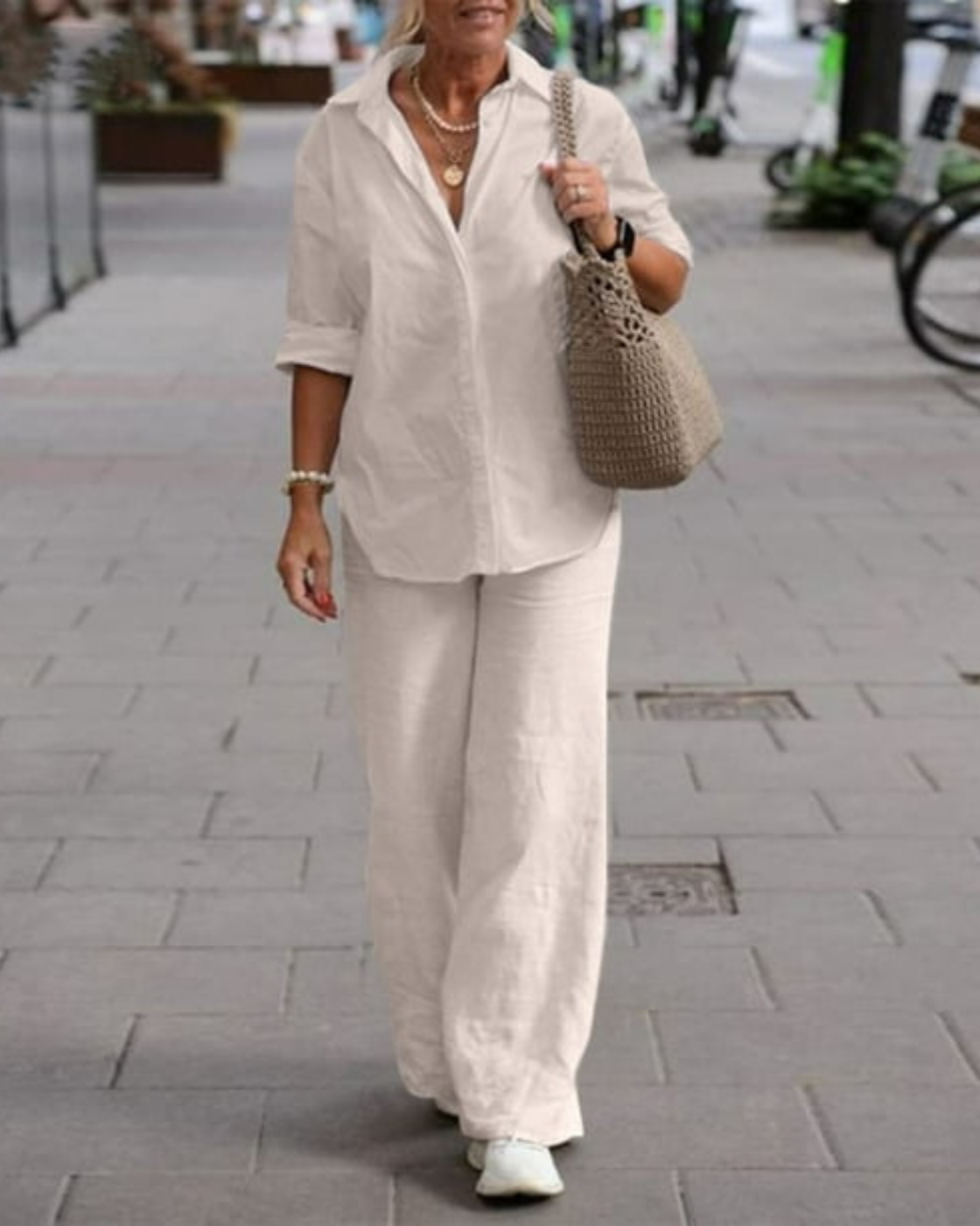 Trendy Ladies Summer Trousers - Noa