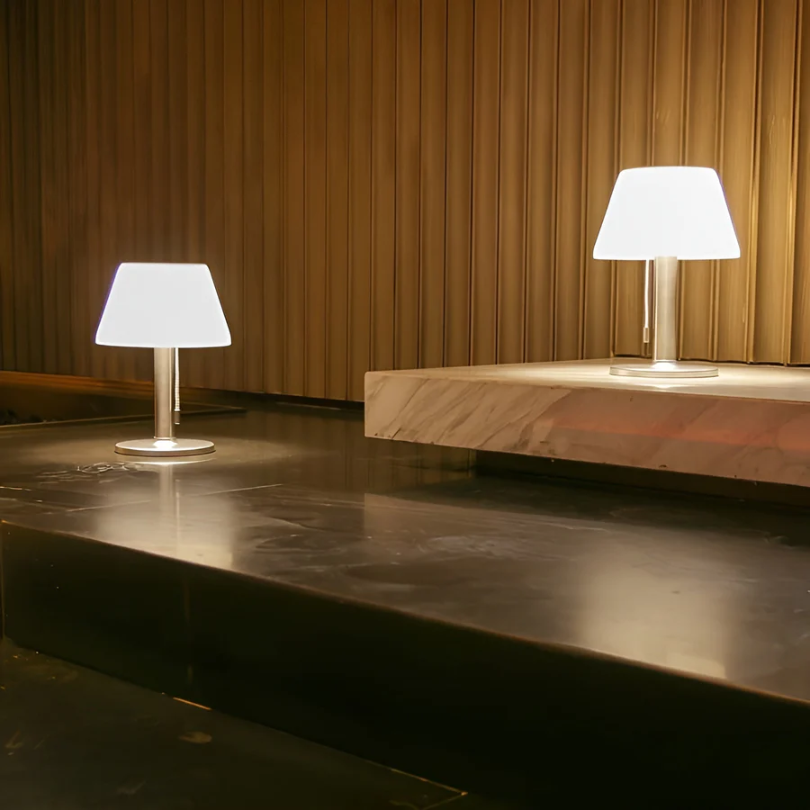 Stylish Solar-Powered Table Lamp - SolarLuxe