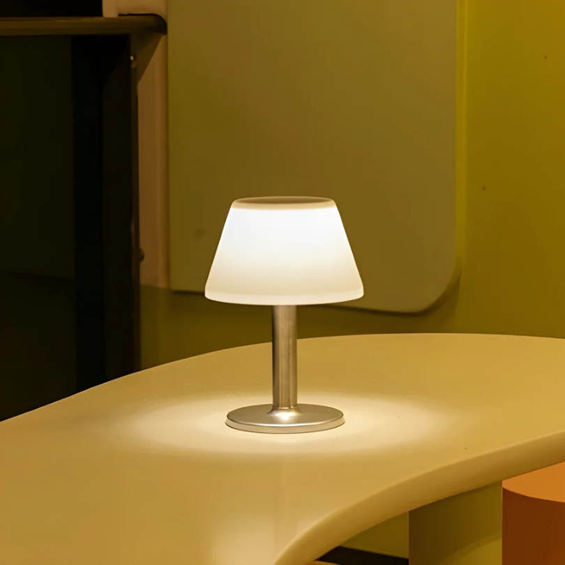 Stylish Solar-Powered Table Lamp - SolarLuxe