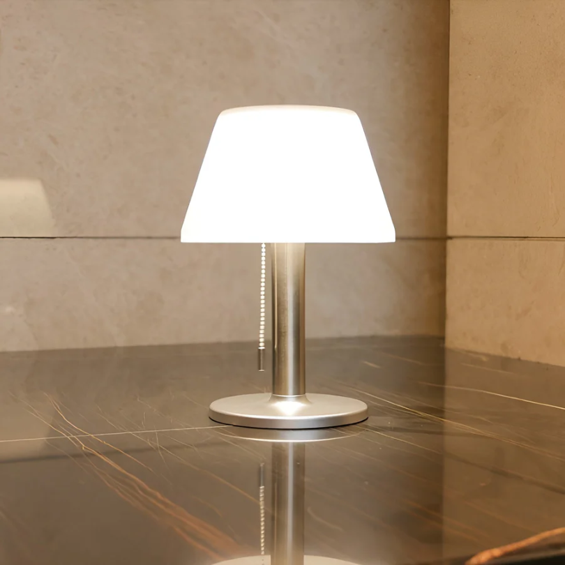Stylish Solar-Powered Table Lamp - SolarLuxe