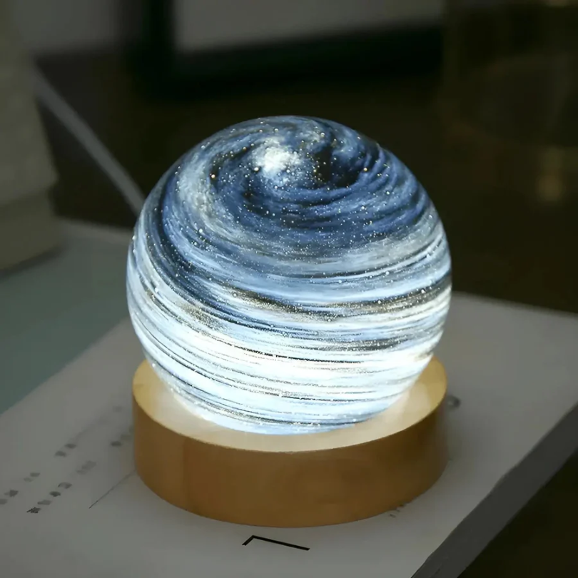 3D Mini-Planet Lamp - CosmoSphere