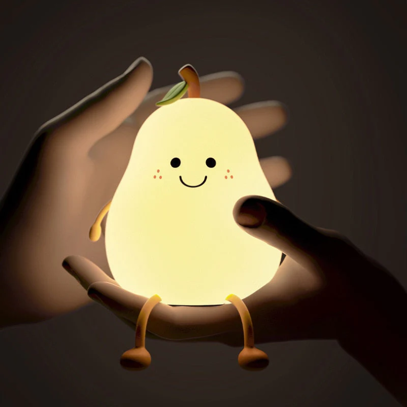 Cheerful Nightlight for Kids - HappyPear