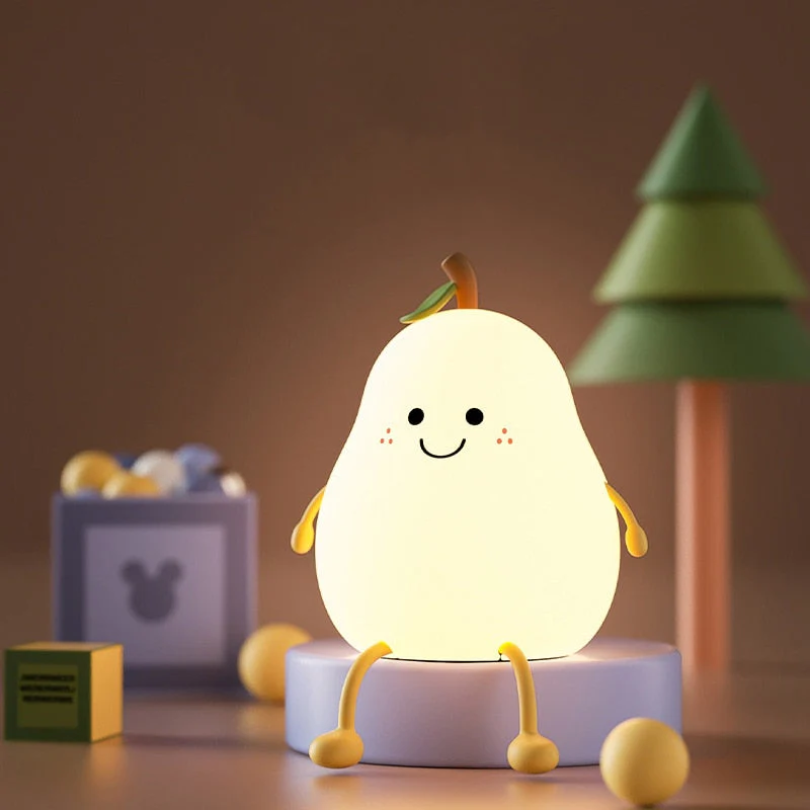Cheerful Nightlight for Kids - HappyPear