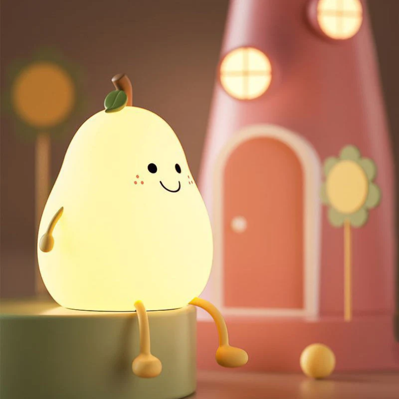 Cheerful Nightlight for Kids - HappyPear
