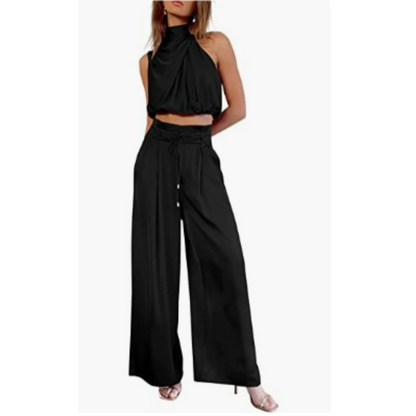 Women's summer jumpsuit with a relaxed fit – Salena