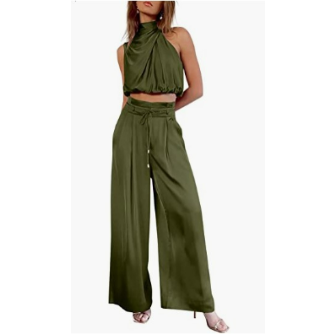 Women's summer jumpsuit with a relaxed fit – Salena