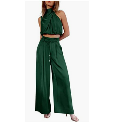 Women's summer jumpsuit with a relaxed fit – Salena