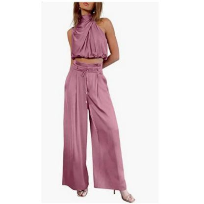 Women's summer jumpsuit with a relaxed fit – Salena