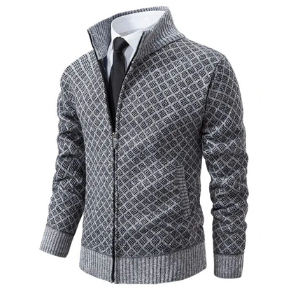 Luxurious Knitted Men's Sweater - Oliver