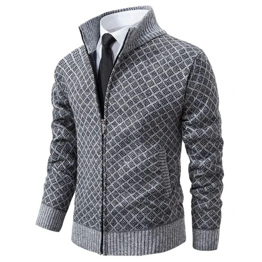 Luxurious Knitted Men's Sweater - Oliver