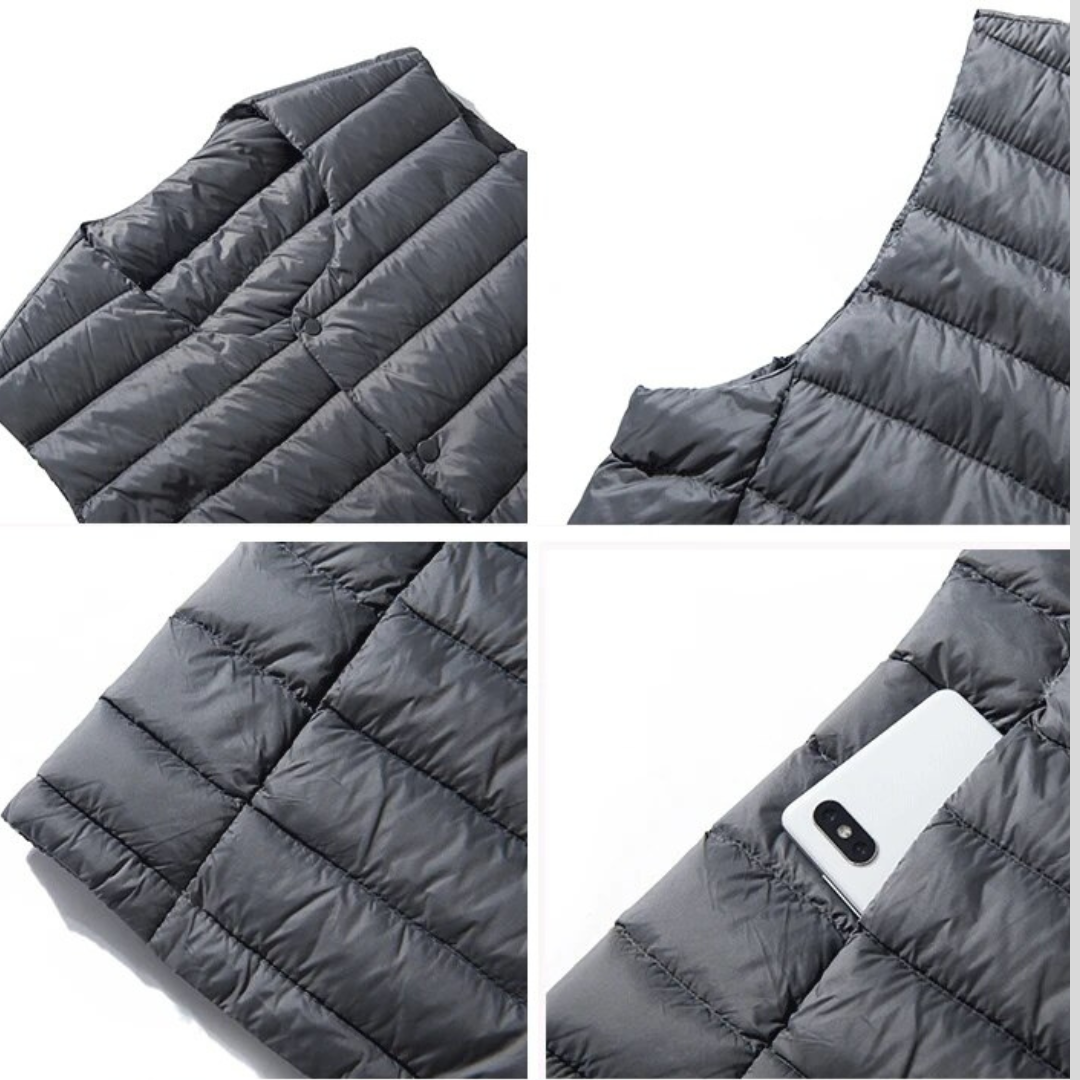 Ultralight down vest for men – Laurent