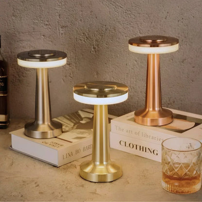 Wireless Retro Table Lamp - LumiBar
