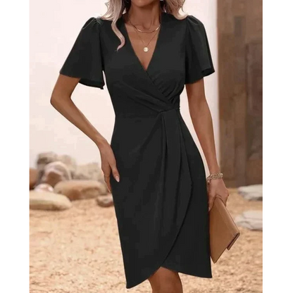 Trendy Wrap Dress - Serafina
