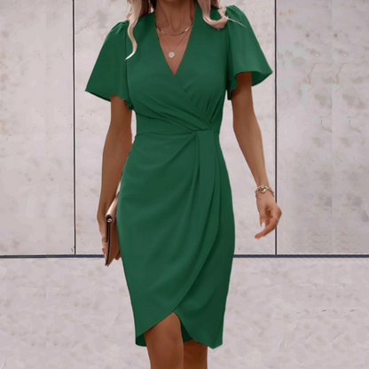 Trendy Wrap Dress - Serafina