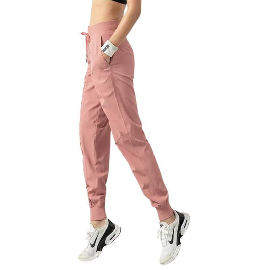 Fitness jogging trousers with drawstring – Laia