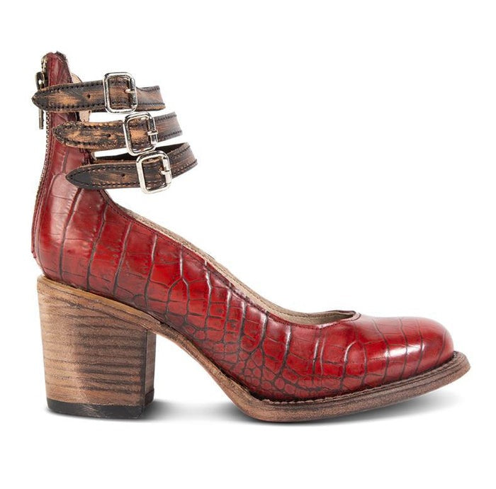 Autumnal & stylish women's leather shoes with slip-resistant sole – Amalia