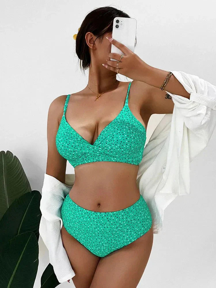 High-waisted bikini set – Eliva