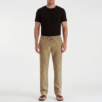 Versatile Straight-Leg Trousers - Emilio