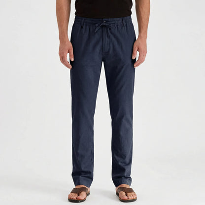 Versatile Straight-Leg Trousers - Emilio