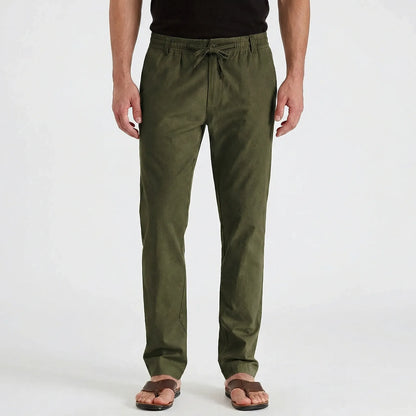Versatile Straight-Leg Trousers - Emilio