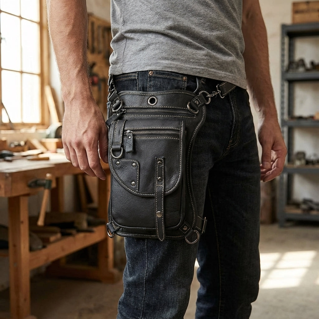 Verstelbare Taille En Dij Tas - CrossGrip
