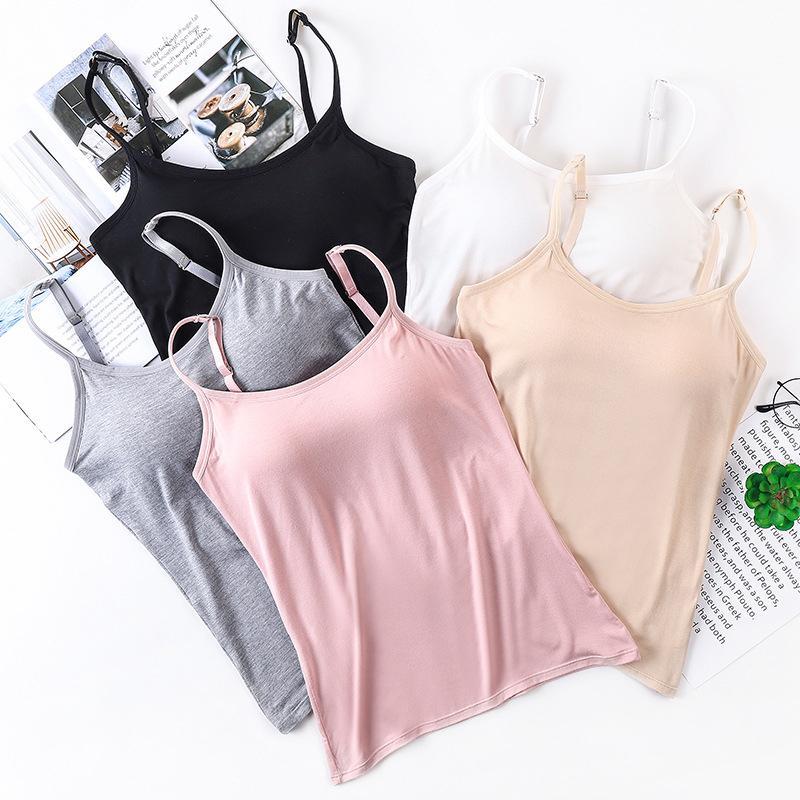 Vest Top With Built-In Bra - Erma