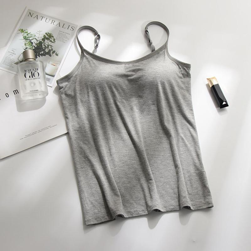 Vest Top With Built-In Bra - Erma