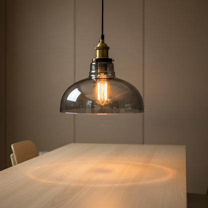 Vintage Industrieglas Hängeleuchte - VeloriaLight