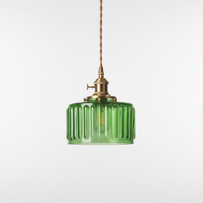 Vintage Kristall Hängelampe - Glassvibe