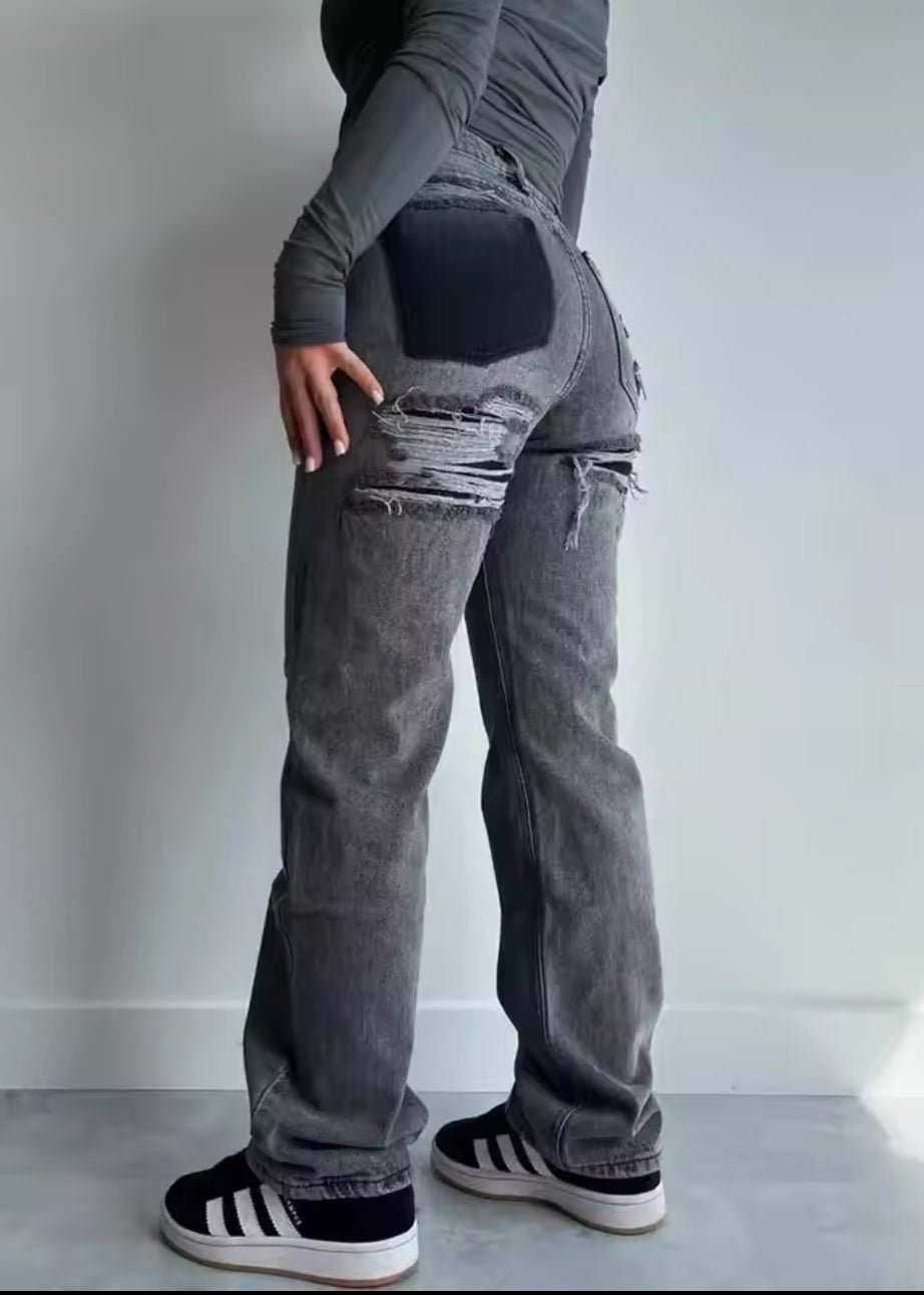 Vintage Ripped Damenjeans - Nelly