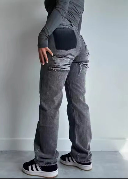 Vintage Ripped Damenjeans - Nelly