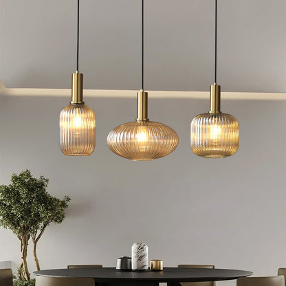 Vintage Stil Pendelleuchte - Glassence