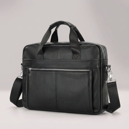 Vintage Stijl Rundleer Aktetas - BriefLux