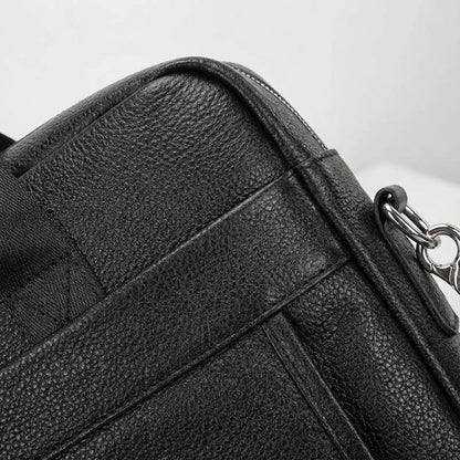 Vintage Stijl Rundleer Aktetas - BriefLux