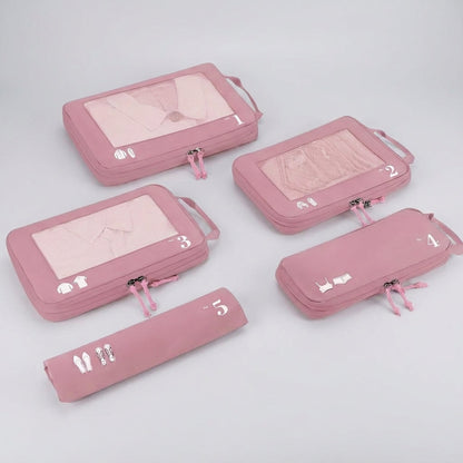 Visueel Overzicht Bagage Organizers - OrgaSwift
