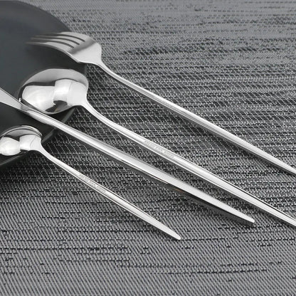 24-piece Stainless Steel Cutlery Set – Aurinox