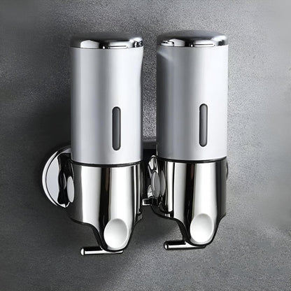 Wall-Mounted Brass Soap Dispenser | Stylish Fit for Bath & Kitchen 11