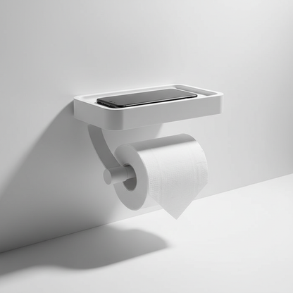 Wandmontierter Toilettenpapierhalter - RollDock