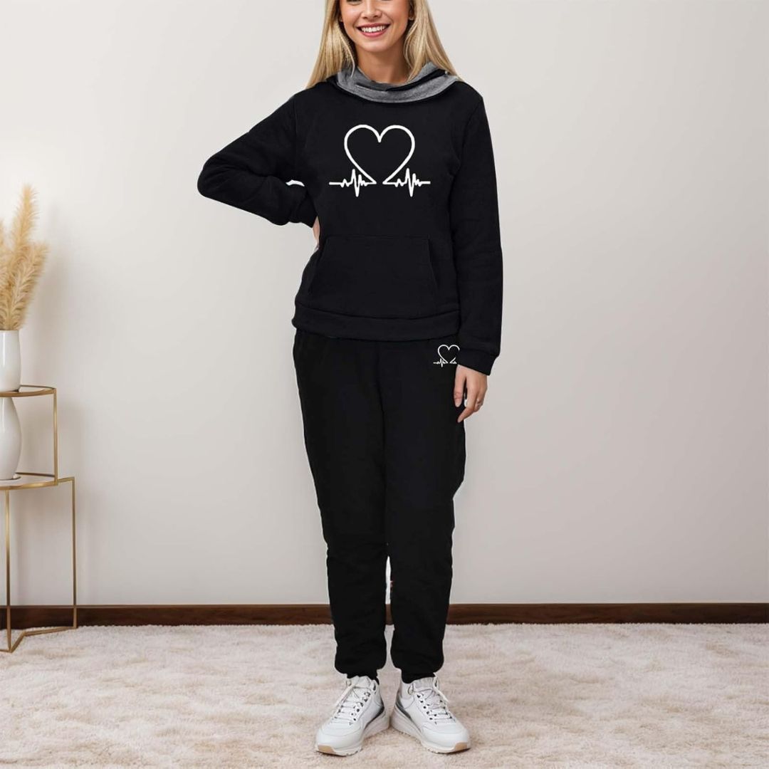 COMFORTABLE WOMEN'S TWO-PIECE TRACKSUIT - WARMFLEX™