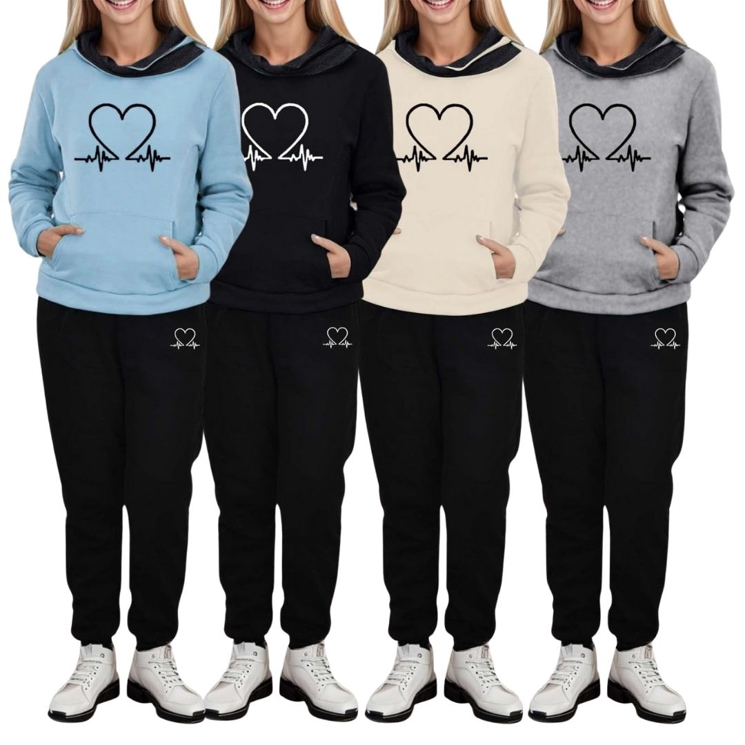 COMFORTABLE WOMEN'S TWO-PIECE TRACKSUIT - WARMFLEX™